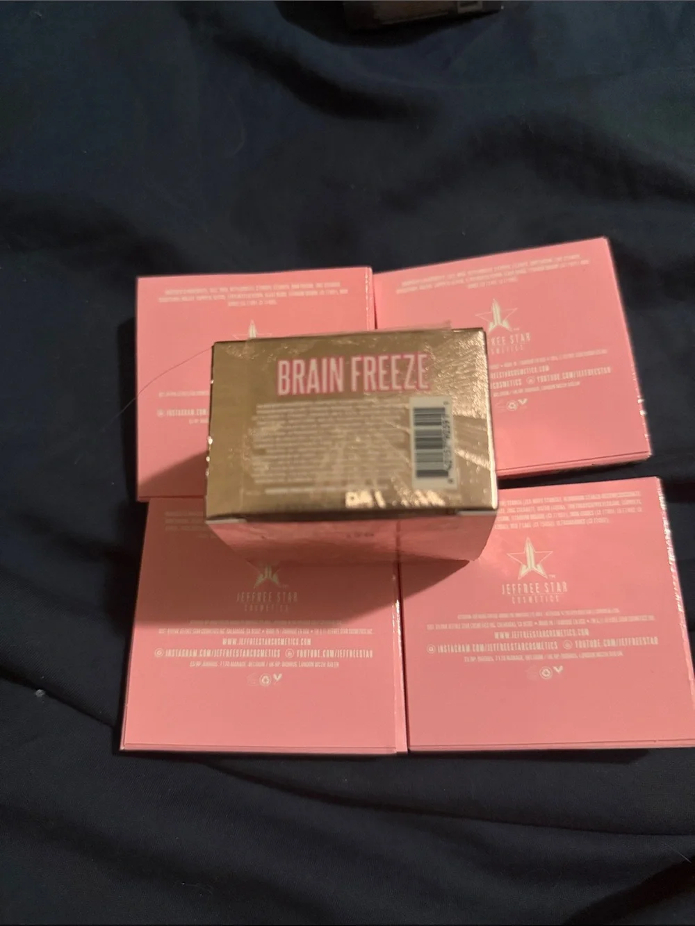 Jeffree Star Eye Gloss Powder Makeup - Braine Freeze